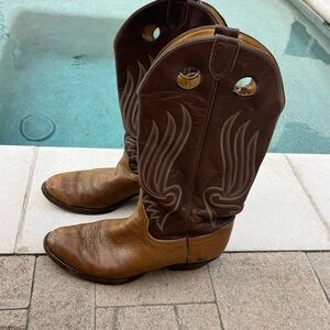Tony lama cowboy boots vintage